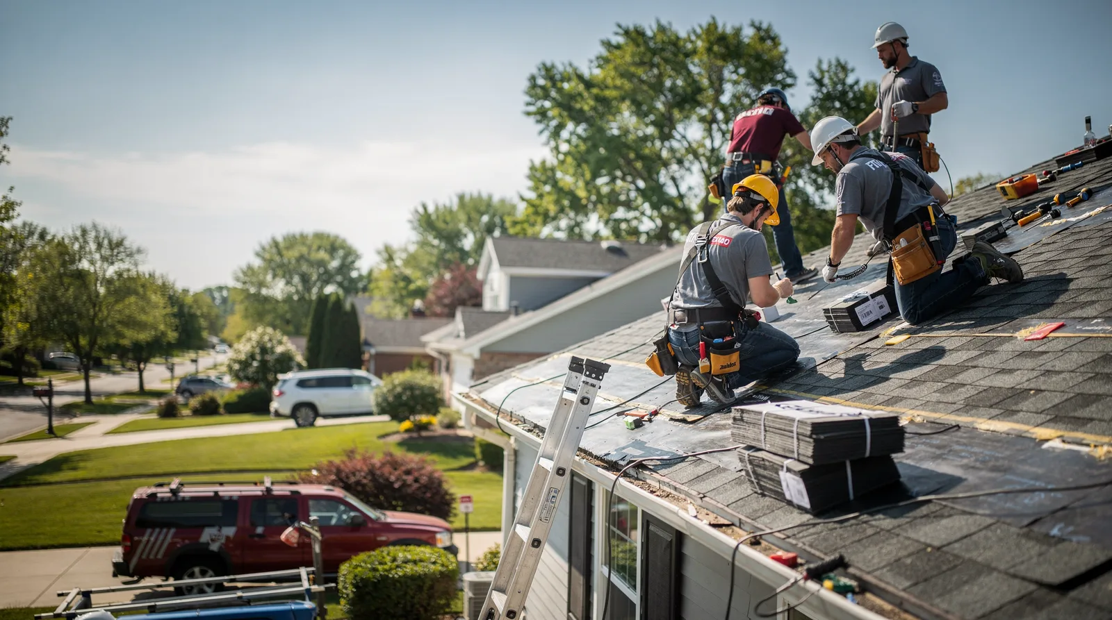 Roof Repair in Gilman, IL around you